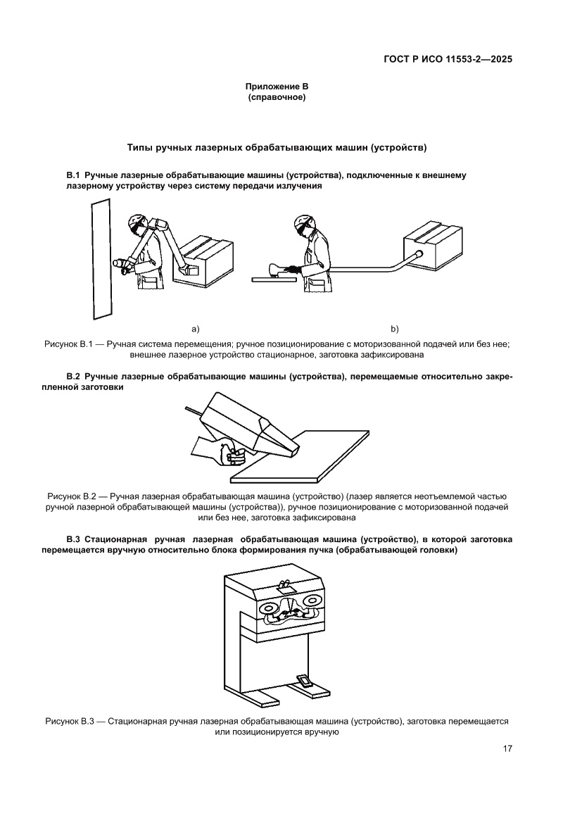 Страница 21 ГОСТ Р ИСО 11553-2-2025