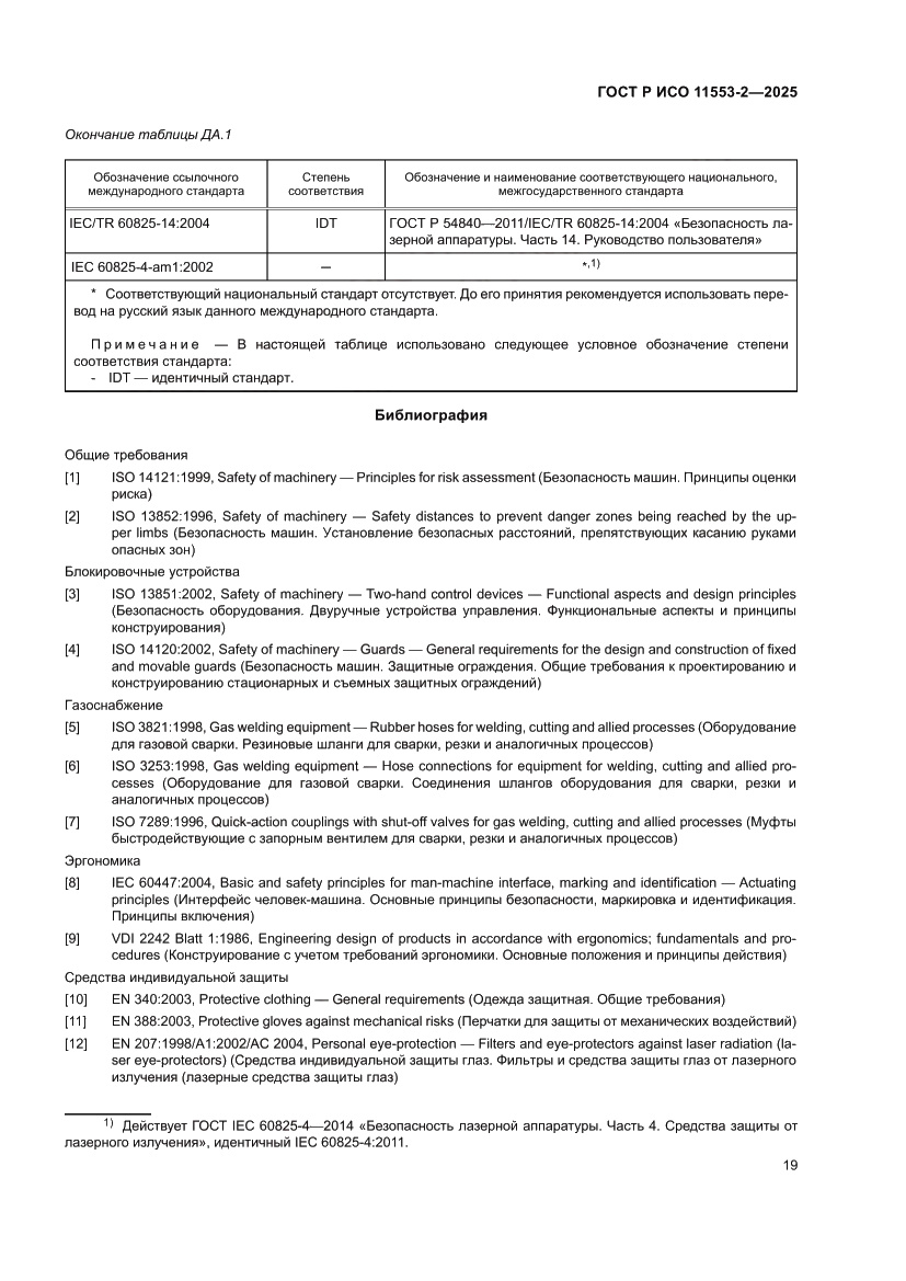 Страница 23 ГОСТ Р ИСО 11553-2-2025