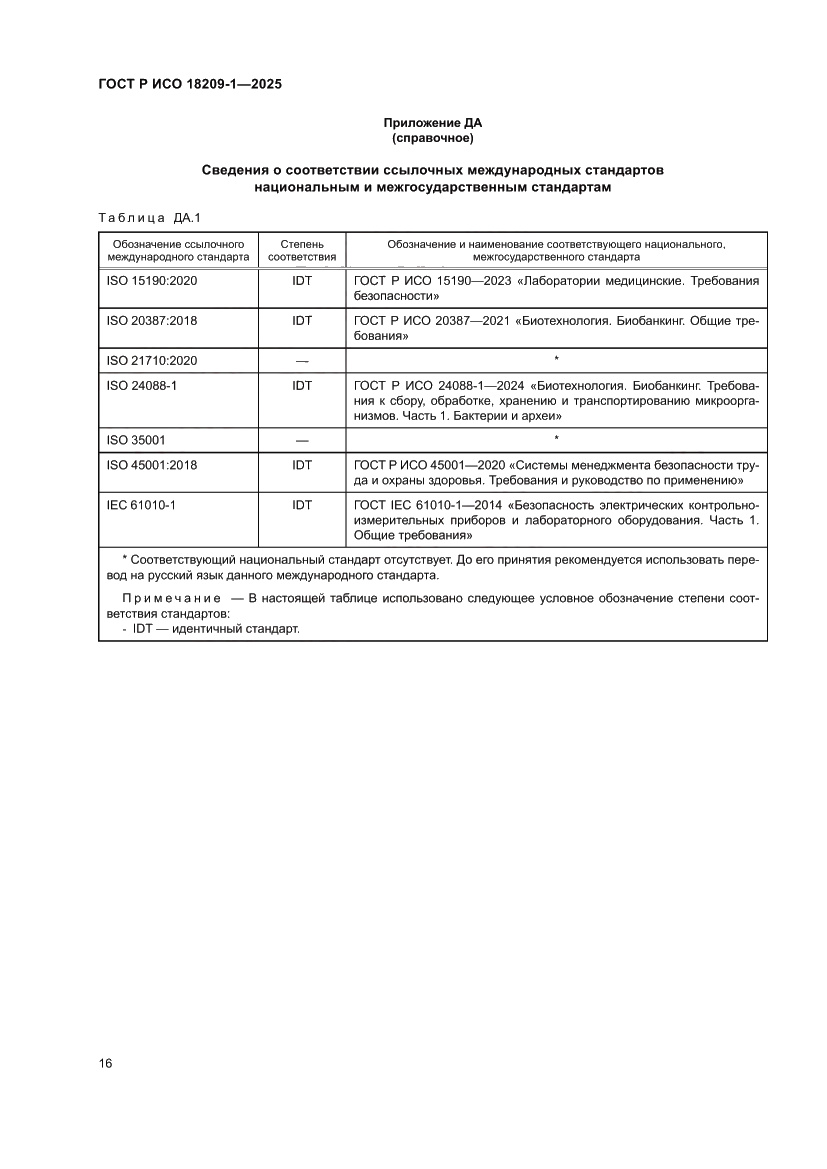Страница 20 ГОСТ Р ИСО 18209-1-2025