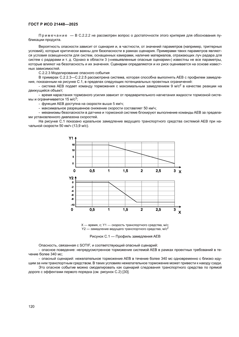 Страница 128 ГОСТ Р ИСО 21448-2025