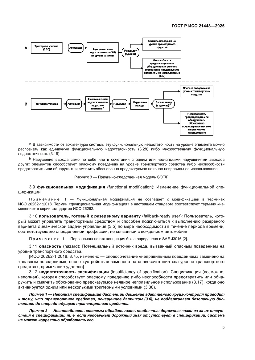 Страница 13 ГОСТ Р ИСО 21448-2025