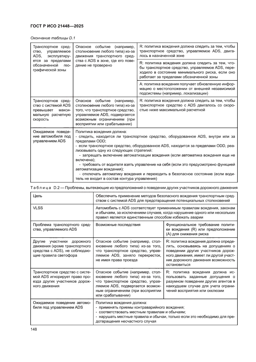 Страница 156 ГОСТ Р ИСО 21448-2025