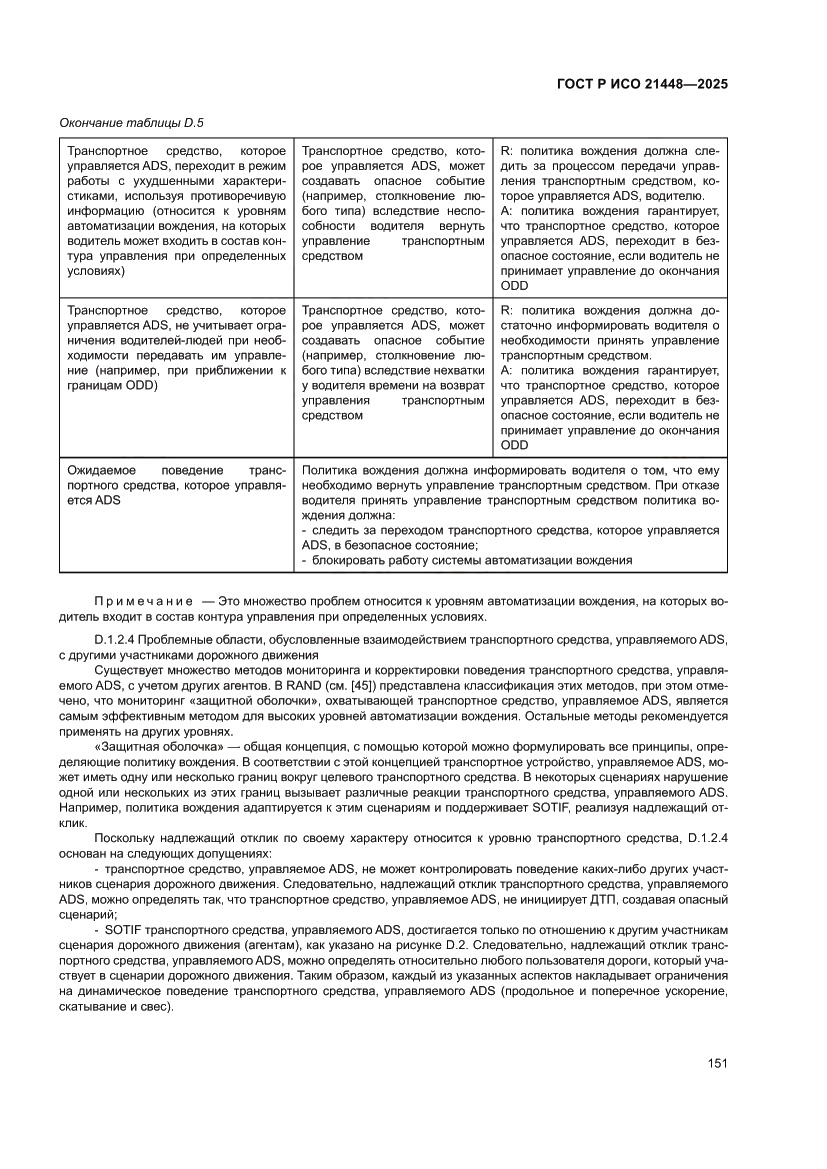 Страница 159 ГОСТ Р ИСО 21448-2025