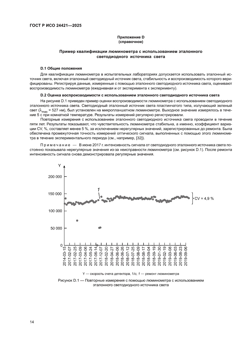 Страница 18 ГОСТ Р ИСО 24421-2025