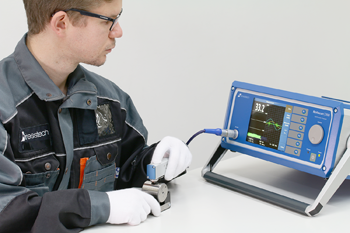 работа с ультразвуковым анализатором остаточных напряжений