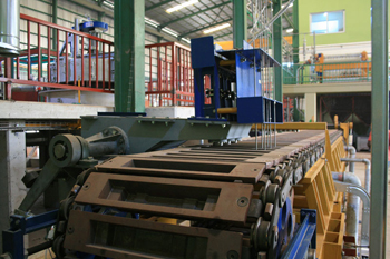 линия по производству свинцовых слитков