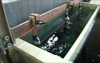 цианирование металла - электролитическое насыщение его поверхности углеродом и азотом