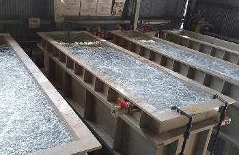 ванны для гальванического цинкования металла