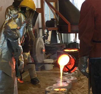 изготовление лисков литых бронзовых