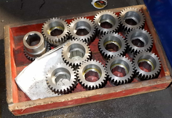 долбежные работы - один из способов изготовления шестерен