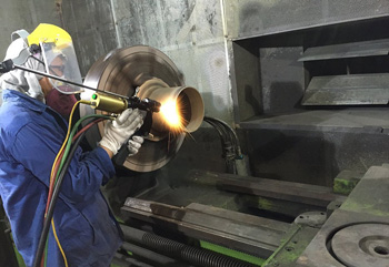 электродуговая металлизация требует специальной защиты персонала в процессе работы