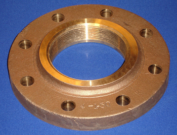 одно из преимуществ литых бронзовых фланцев - антикоррозионные свойства