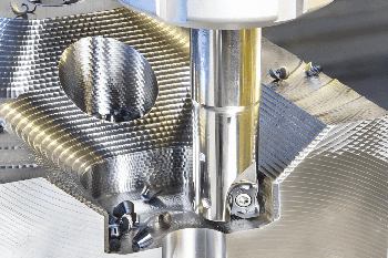 сложное фрезерование наклонных поверхностей, имеющих рельефную структуру