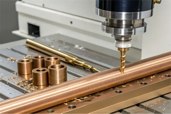 фрезеровка бронзы при обработке круглый полых профилей