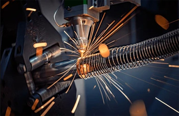 газолазерная резка может легко превратить трубу в пружину