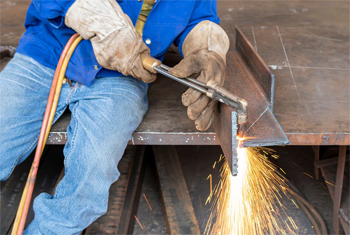 газовая резка ручным резаком