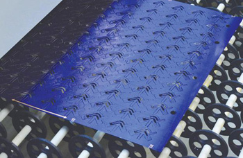 голубое травление листов