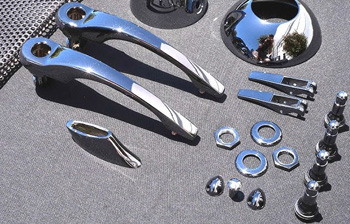 хромоалитирование металла наделяет детали зеркальным блеском