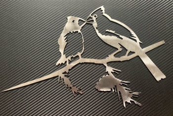 художественная резка металла плазмой по эскизам заказчика