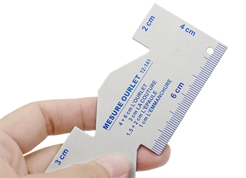 измерительные шаблоны помогают определить параметры заготовки или нанести на нее разметку