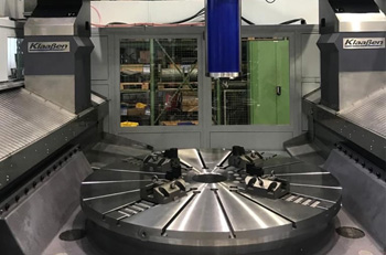 при карусельной обработке рабочий стол вращается