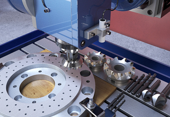 координатно-расточным станкам поручают создание сложных фланцев