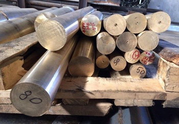 круг бронзовый с нанесенным на сечение диаметром