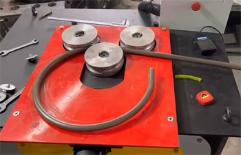 горизонтальный круглогибочный станок