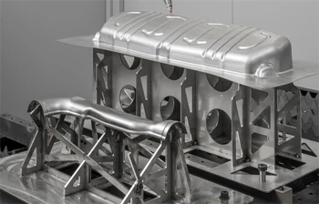 один из шедевров лазерной резки металла 3d