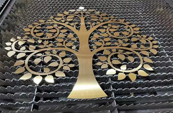 благодаря лазерной резке латуни появляются уникальные и очень красивые изделия