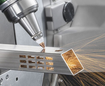 лазерная резка труб - обычно не просто раскрой, а создание на них отверстий