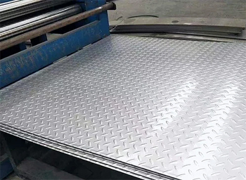 производство рифленого алюминиевого листа способом прокатки