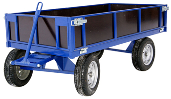 механические тележки с бортиками маневренны и безопасны