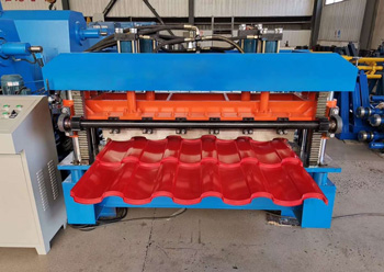 мини-станок по выпуску металлочерепицы