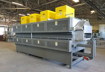 промышленные муфельные печи рассчитаны на термообработку больших объемов проката