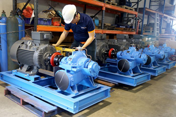 техническое обслуживание и ремонт насосного оборудования