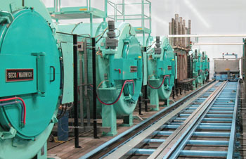 камеры для газовой нитроцементации металла