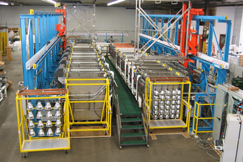 в оборудовании для анодирования и оксидирования происходят электрохимические процессы