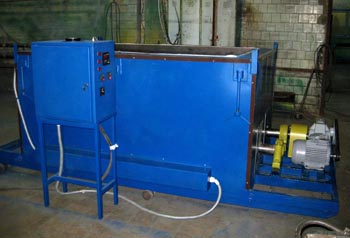 установка термодиффузионного цинкования металла наносит металл в полностью закрытой среде