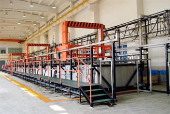 промышленный комплекс оборудования для латунирования