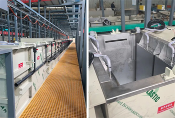 монтаж промышленного оборудования для серебрения предполагает установку массивных емкостей