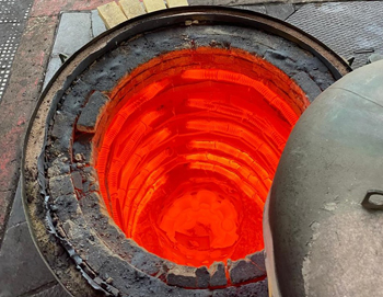 вертикальная печь для объемной закалки металла