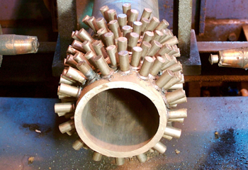 ошиповка труб придаёт им сходство с известными представителями фауны