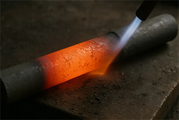 низкотемпературный отжиг при помощи газовой струи