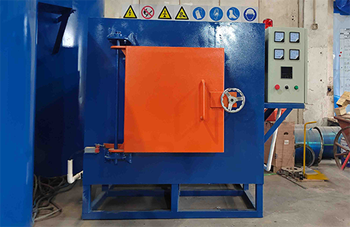 отжиговые машины - полностью закрытые герметичные камеры