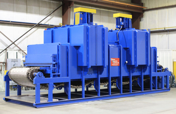 печи для непрерывных процессов с ленточным конвейером