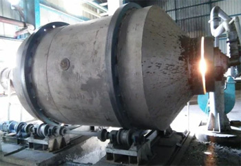 профессиональные вращающиеся печи для выплавки свинца минимизируют вредные выбросы в атмосферу