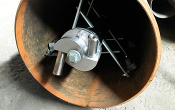 пескоструйная обработка труб габаритных размеров изнутри пескоструйная обработка труб габаритных размеров изнутри