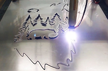 плазменная резка алюминия как способ художественной работы с металлом