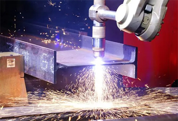 плазменная резка профиля: из двутавра - в тавр